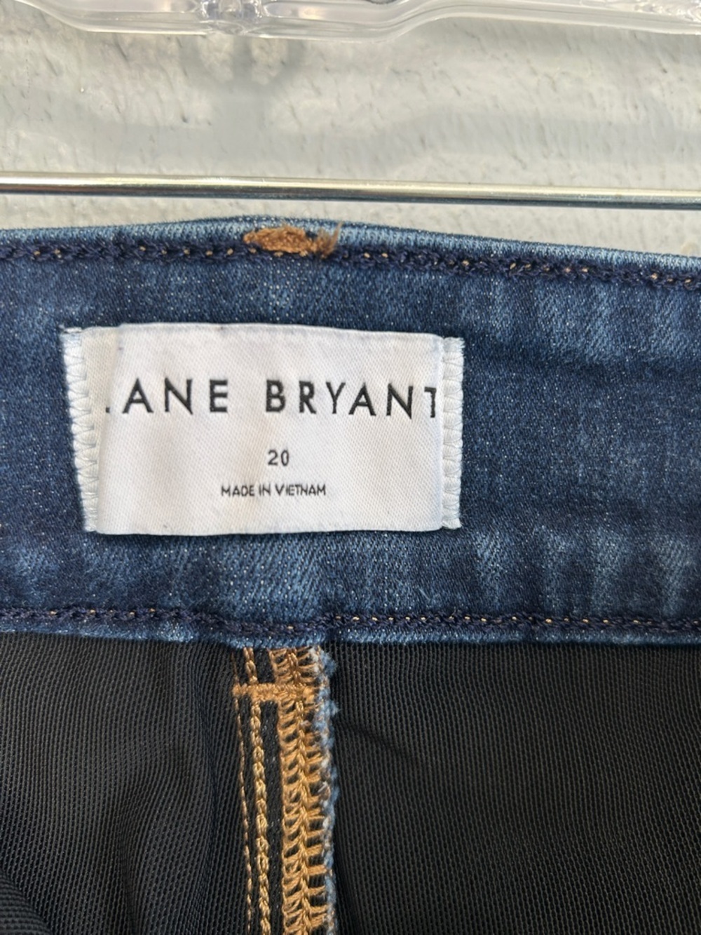 Lane Bryant Dark Blue Skinny Jeans Size 20 - Picture 4 of 6